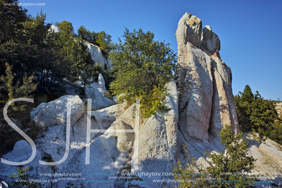 Rock phenomenon Stone Wedding near town of Kardzhali, Bulgaria