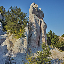 Amazing Panorama of Rock phenomenon Stone Wedding near town of Kardzhali, Bulgaria