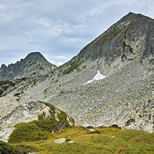 Amazing Panorama of Dzhangal and momin dvor peaks, Pirin Mountain, Bulgaria