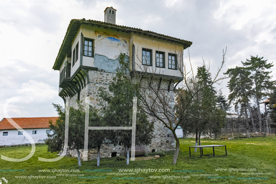 Tower of Angel Voivode in Arapovo Monastery of Saint Nedelya, Plovdiv Region,  Bulgaria