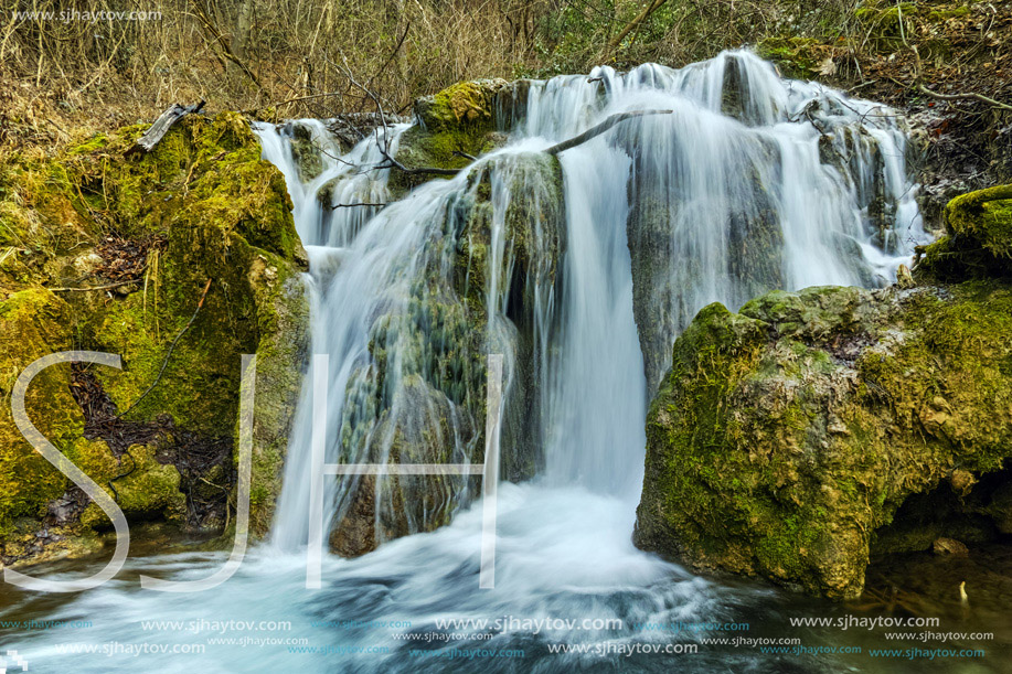 Bachkovo waterfalls cascade in Rhodopes Mountain, Plovdiv region, Bulgaria