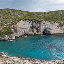 Limnionas beach bay at Zakynthos island, Greece