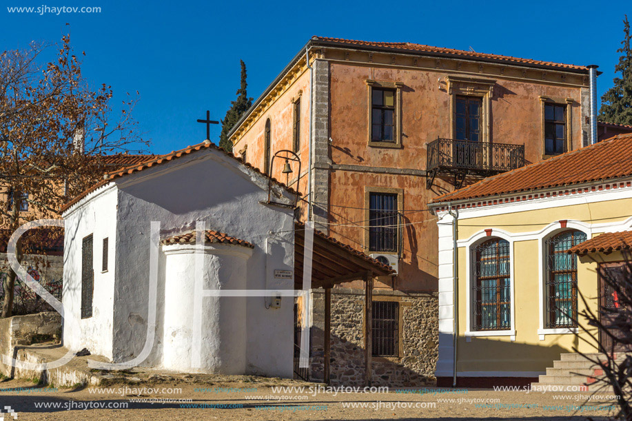 Small Church in old town of Xanthi, East Macedonia and Thrace, Greece