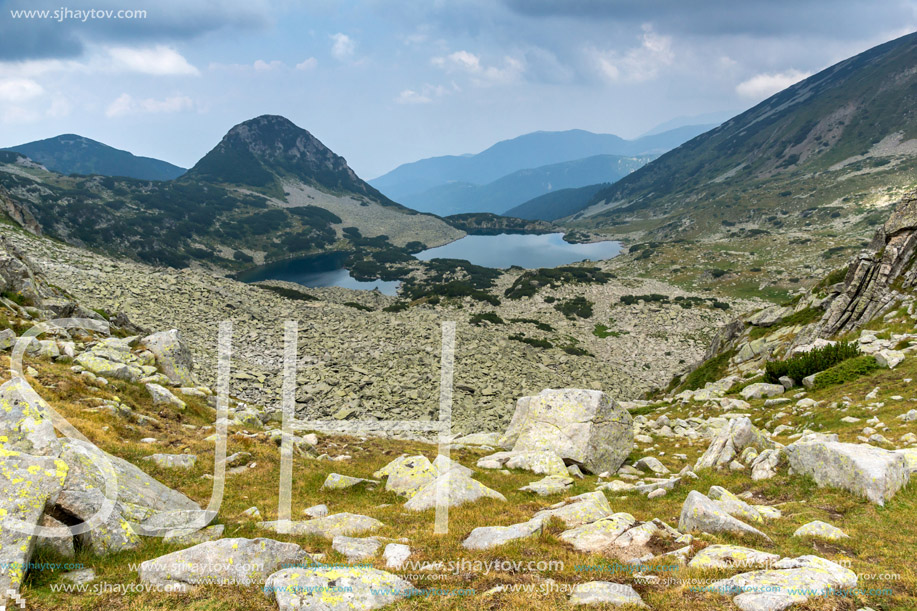 Amazing Landscape of Gergiyski lakes,  Pirin Mountain, Bulgaria
