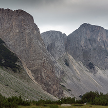 Dark clouds over Sinanitsa peak, Pirin Mountain, Bulgaria