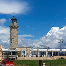 Amazing view of Lighthouse in Patras, Peloponnese, Western Greece