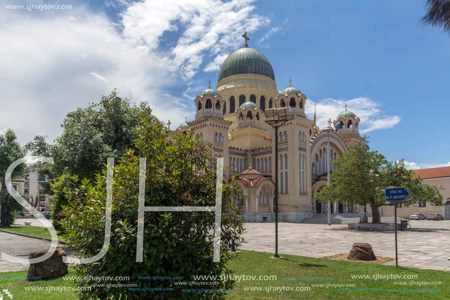 Saint Andrew Church, the largest church in Greece, Patras, Peloponnese, Western Greece
