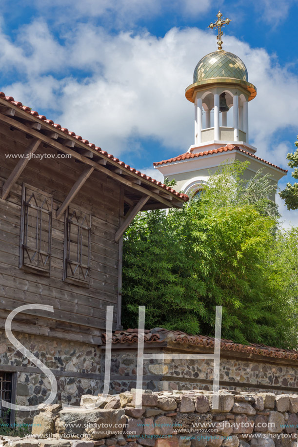 Ruins of from Ancient Sozopol and the church of St. George, Bulgaria