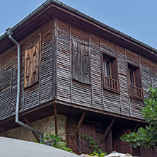 wooden Old house in Sozopol Town, Burgas Region, Bulgaria