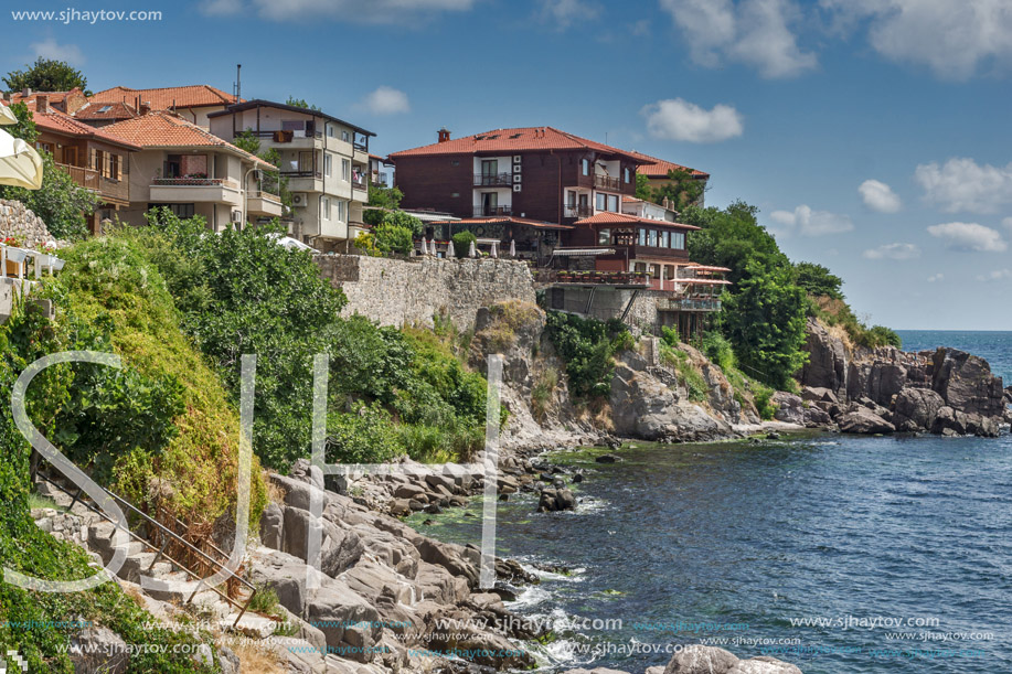 Panorama of old town of Sozopol, Burgas Region, Bulgaria