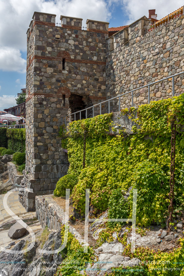 ancient fortifications and old town of Sozopol, Burgas Region, Bulgaria