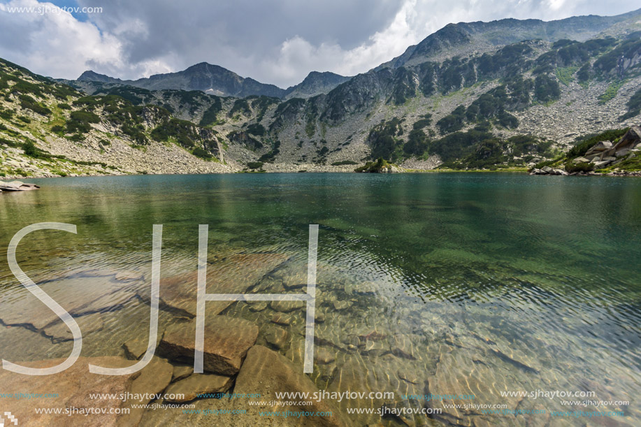 Amazing Landscape of Banderishki Chukar Peak and The Fish Lake, Pirin Mountain, Bulgaria