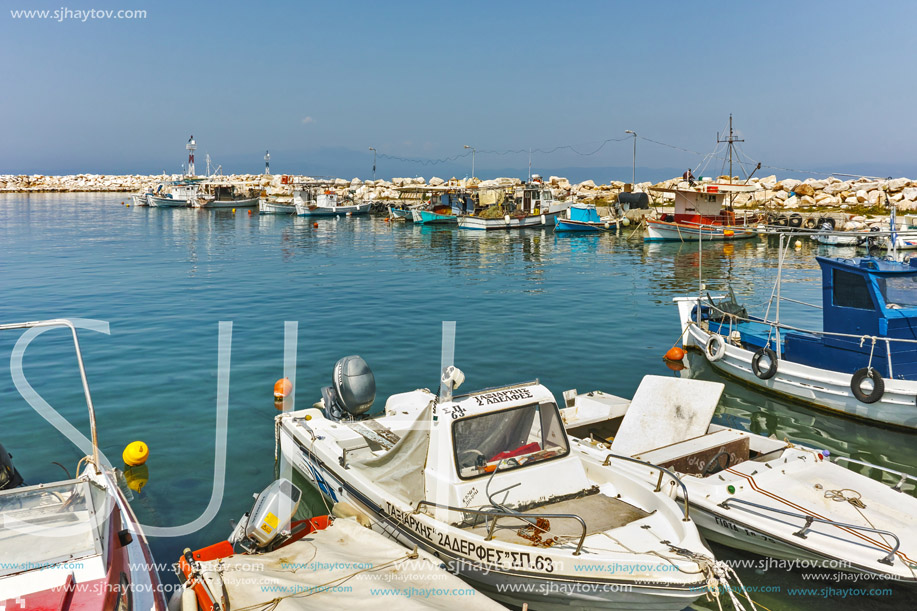 Port of Skala Kallirachis, Thassos island, East Macedonia and Thrace, Greece