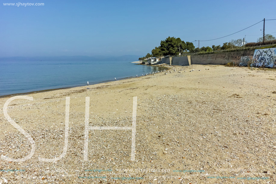 Beach of Skala Kallirachis, Thassos island, East Macedonia and Thrace, Greece
