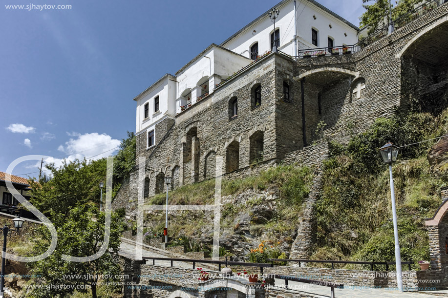 Panoramic view Monastery St. Joachim of Osogovo, Kriva Palanka region, Republic of Macedonia