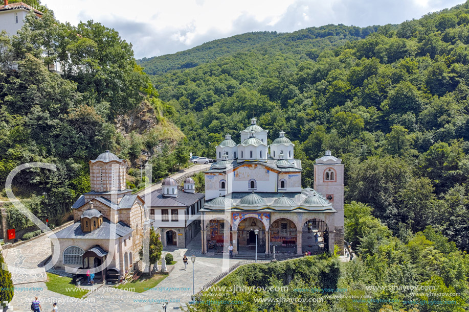 Panorama of Monastery St. Joachim of Osogovo, Kriva Palanka region, Republic of Macedonia