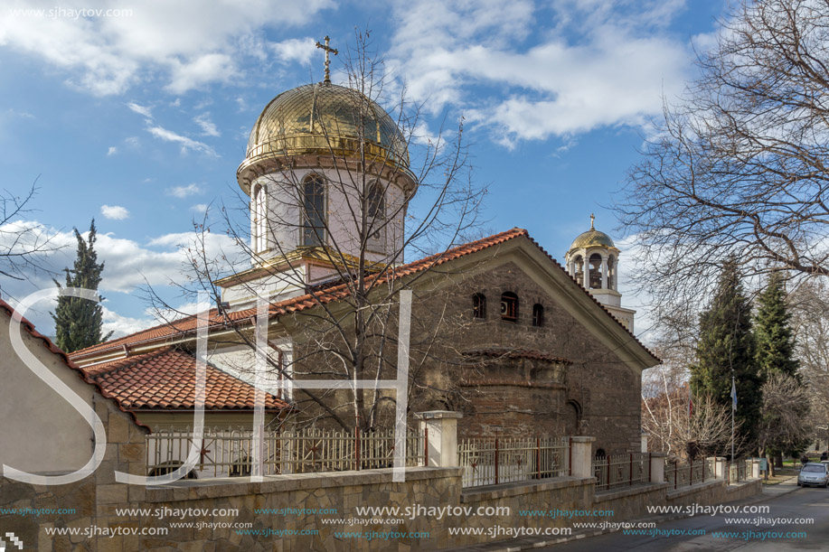 Panoramic view of The Fish Church, St. Mary the Annunciation, Asenovgrad,  Plovdiv Region, Bulgaria