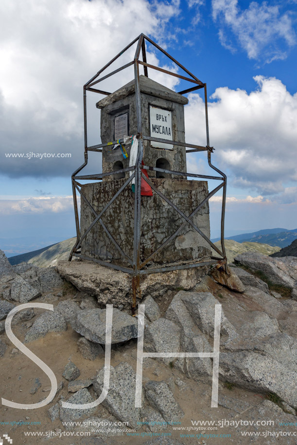 Amazing view of Musala Peak, Rila mountain, Bulgaria