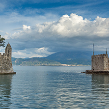 Fortification at the port of Nafpaktos town, Western Greece