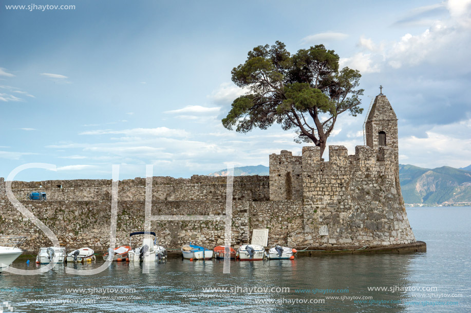 Fortification at the port of Nafpaktos town, Western Greece
