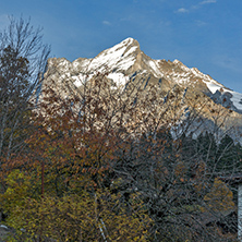 Amazing view of Village of Grindelwald Alps near town of Interlaken, Switzerland
