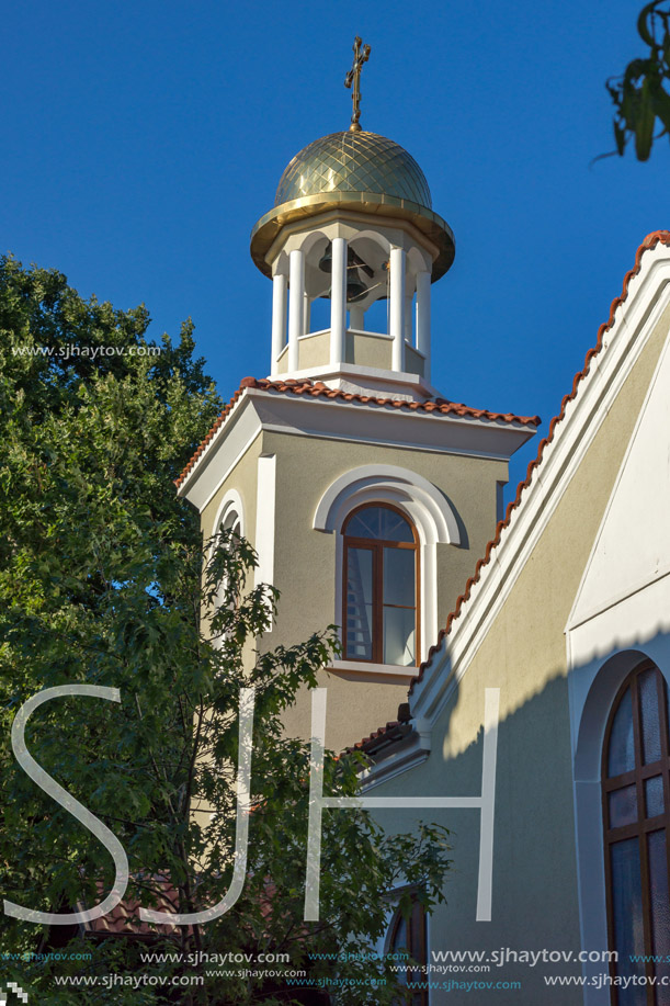 Bell tower of the church of St. George, Sozopol, Burgas Region, Bulgaria