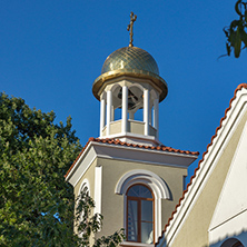 Bell tower of the church of St. George, Sozopol, Burgas Region, Bulgaria