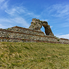 Remanings of the fortifications of the ancient Roman city of Diocletianopolis, town of Hisarya, Plovdiv Region, Bulgaria