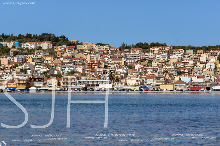 Panorama to Argostoli town,Kefalonia, Ionian islands, Greece