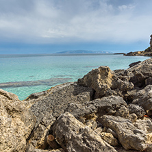 Clear waters of Pesada beach, Kefalonia, Ionian islands, Greece