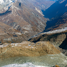 Amazing landscape of Swiss Alps and Zermatt, Switzerland