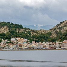 Amazing panorama of Zakynthos City, Ionian islands, Greece