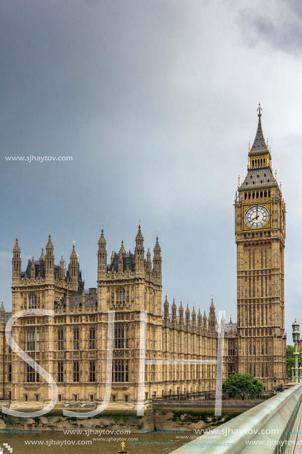 Sunset view of  Big Ben, London, England, United Kingdom