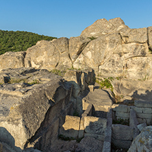 Sunrise at The ancient Thracian city of Perperikon, Kardzhali Region, Bulgaria