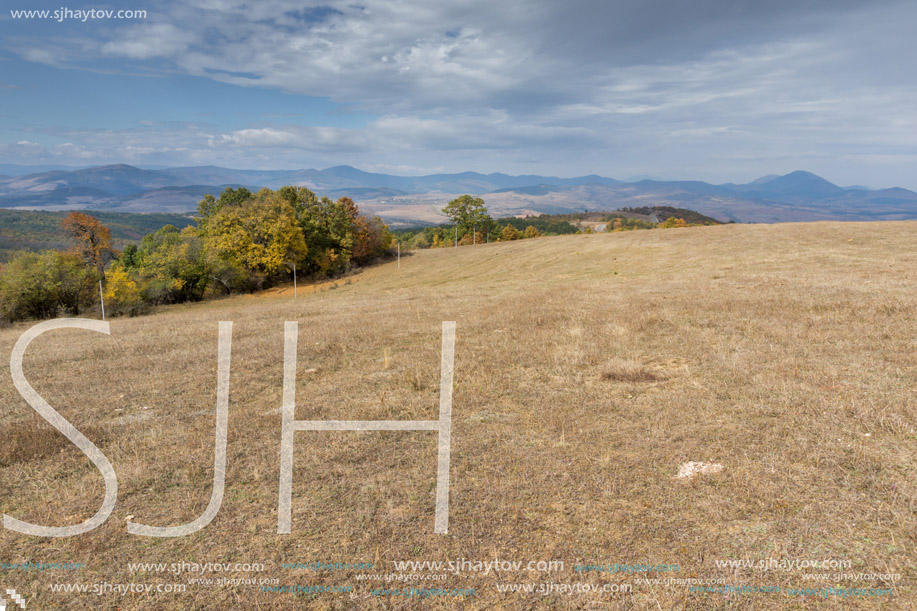 Amazing Panorama of Cherna Gora mountain, Pernik Region, Bulgaria