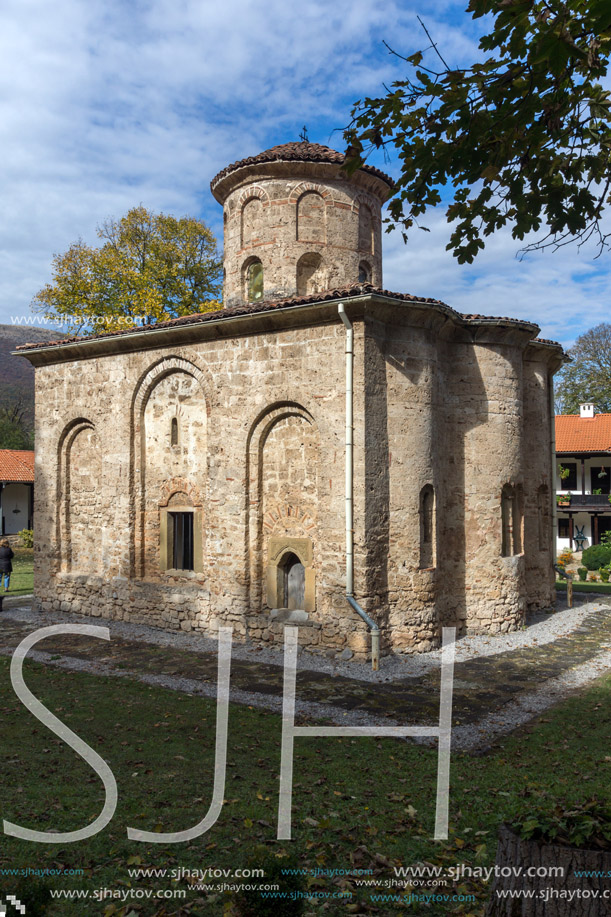 The 11th century church  in Zemen Monastery, Pernik Region, Bulgaria