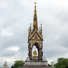 Amazing view of The Albert Memorial, London, Great Britain