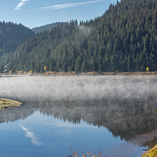 Autumn view of Golyam Beglik Reservoir, Pazardzhik Region, Bulgaria