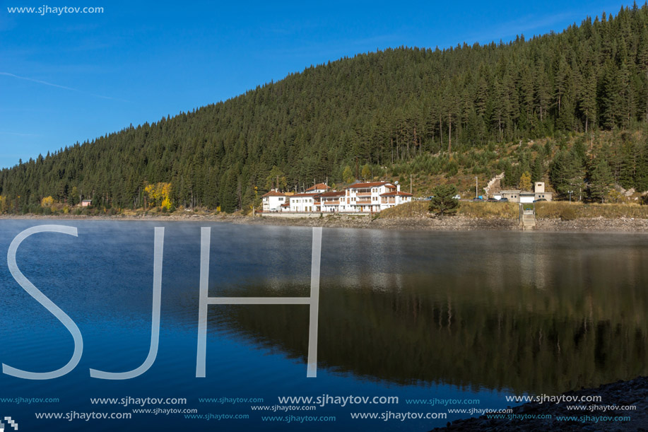 Panoramic  view of Golyam Beglik Reservoir, Pazardzhik Region, Bulgaria
