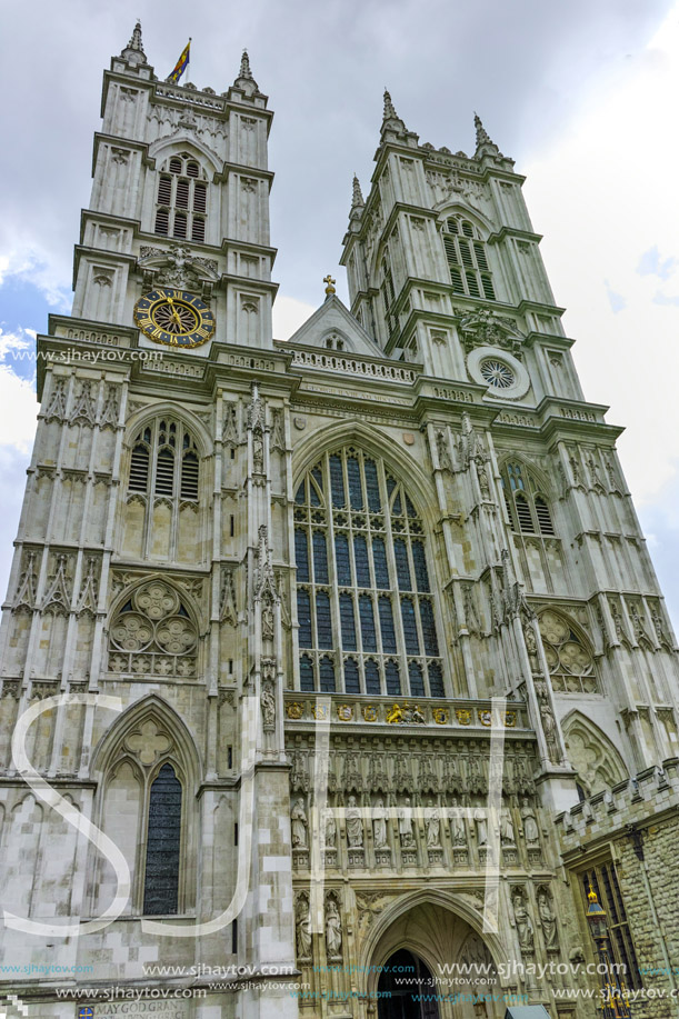 Bell tower of  Church of St. Peter at Westminster, London, England, Great Britain
