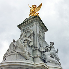 Queen Victoria Memorial in front of Buckingham Palace, London, England, United Kingdom