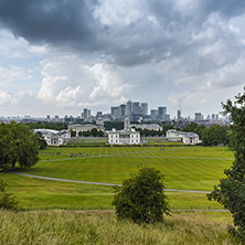 Amazing Panorama from Greenwich, London, England, United Kingdom