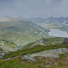 The Kidney, The Twin and The Trefoil lake, The Seven Rila Lakes, Bulgaria