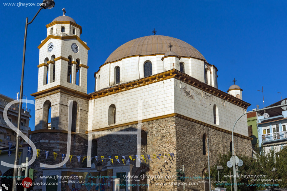Orthodox church in Kavala, East Macedonia and Thrace, Greece