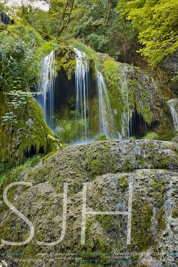 Amazing landscape of Krushuna Waterfalls, near the city of Lovech, Bulgaria