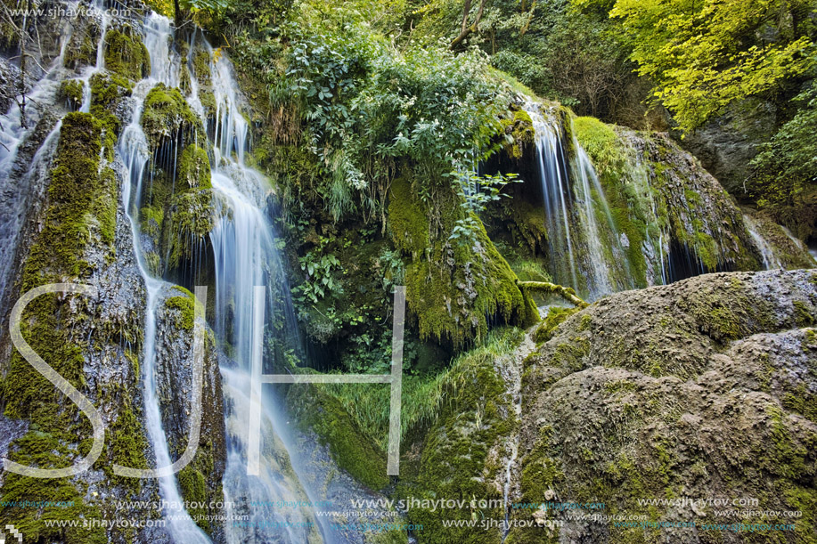 Amazing landscape of Krushuna Waterfalls, Balkan Mountains, Bulgaria