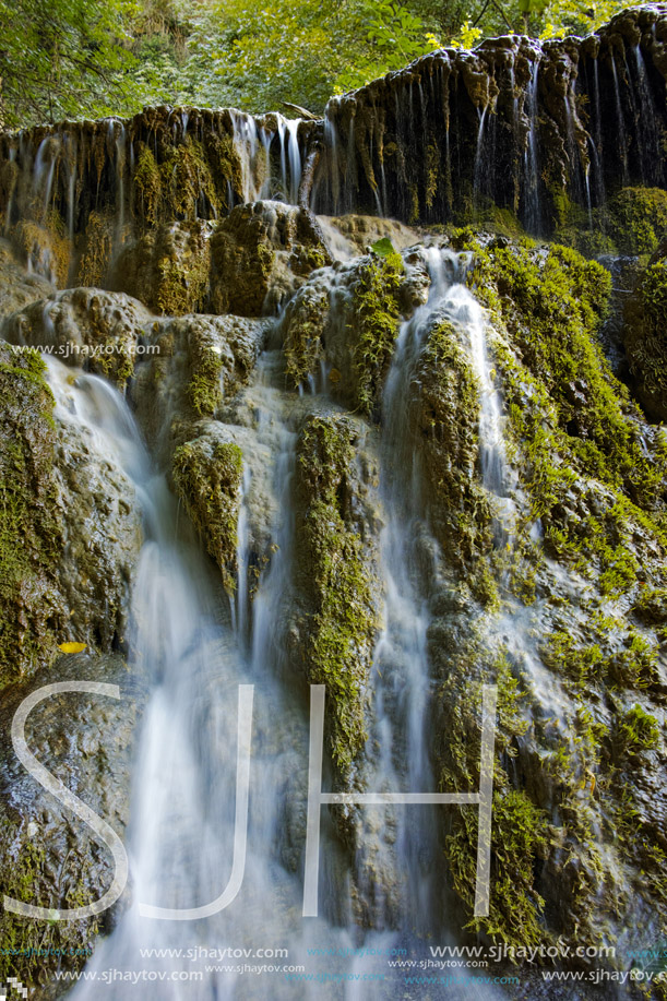 Amazing view of Krushuna Waterfalls, near the city of Lovech, Bulgaria