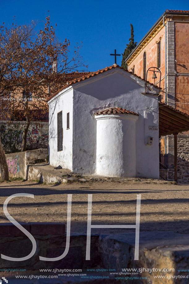 Small Church in old town of Xanthi, East Macedonia and Thrace, Greece