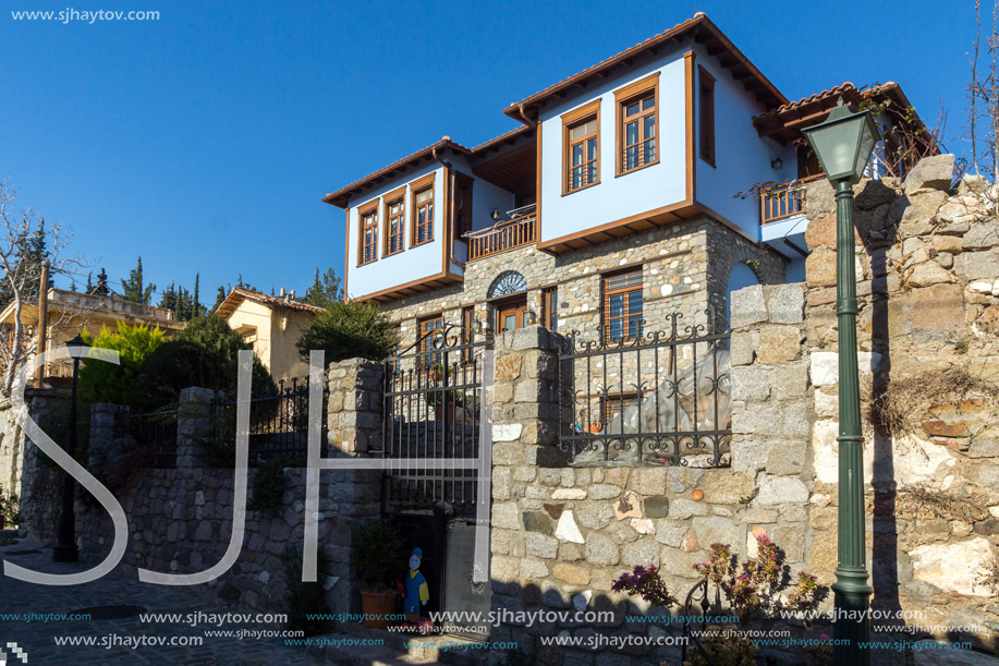 Typical house from ottoman period in Xanthi, East Macedonia and Thrace, Greece