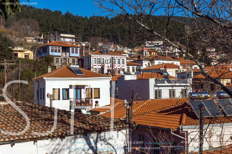 Amazing view of old town of Xanthi, East Macedonia and Thrace, Greece